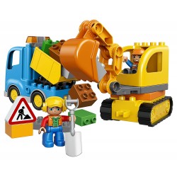 Lego 10812 Camión y excavadora con orugas
