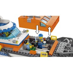 Lego 60167 Guardacostas: Cuartel general