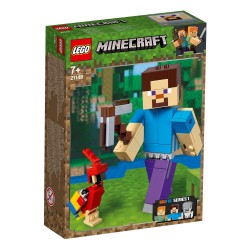 Lego 21148 BigFig Minecraft: Steve con Loro