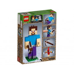 Lego 21148 BigFig Minecraft: Steve con Loro