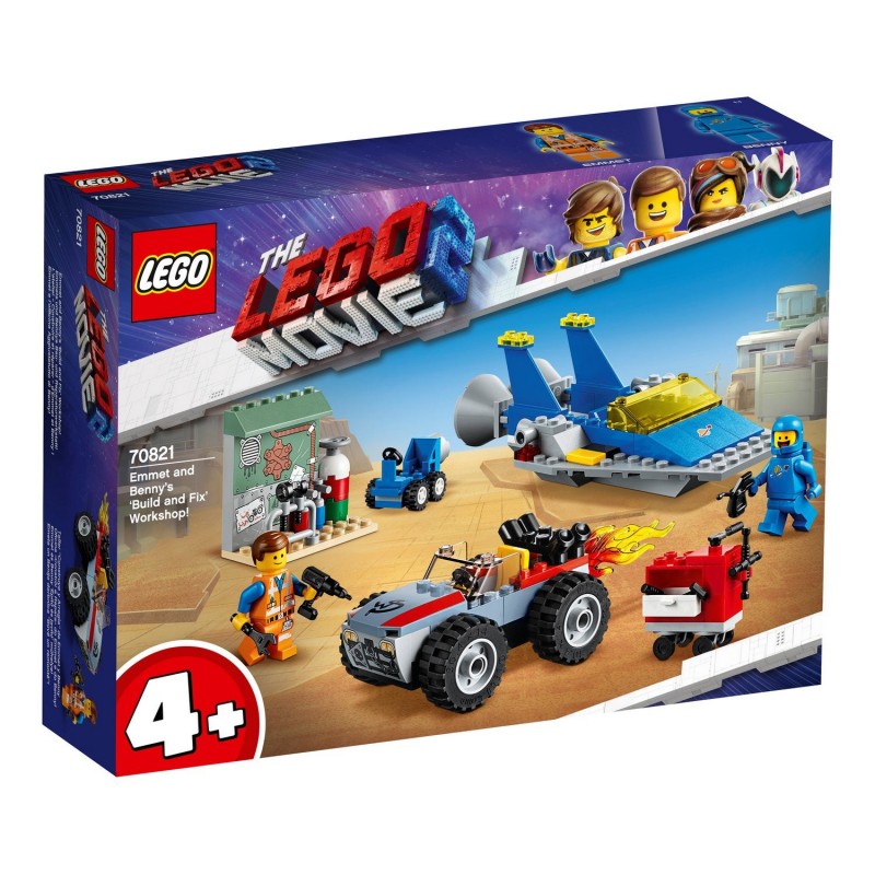 Lego 70821 Taller “Construye y Arregla” de Emmet y Benny